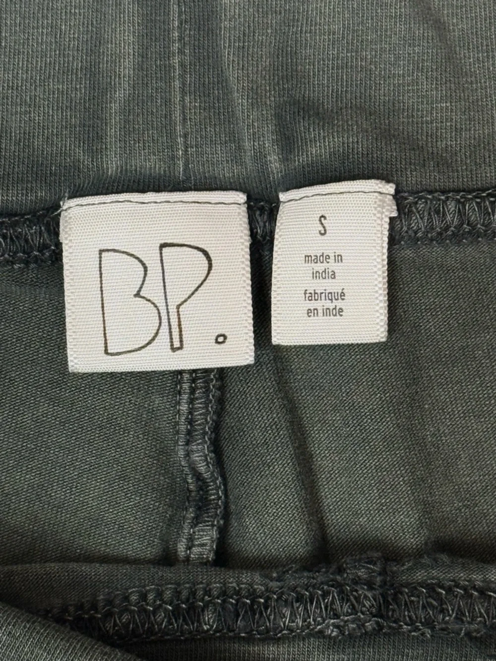 BP Nordstrom Seamed Panel Leggings Burnout Green Ponte Leggings‎ Small